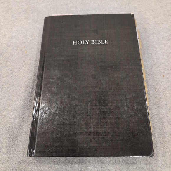 Zondervan Other - NKJV Holy Bible Zondervan 2014 Hardcover New King James Version Black Journaled